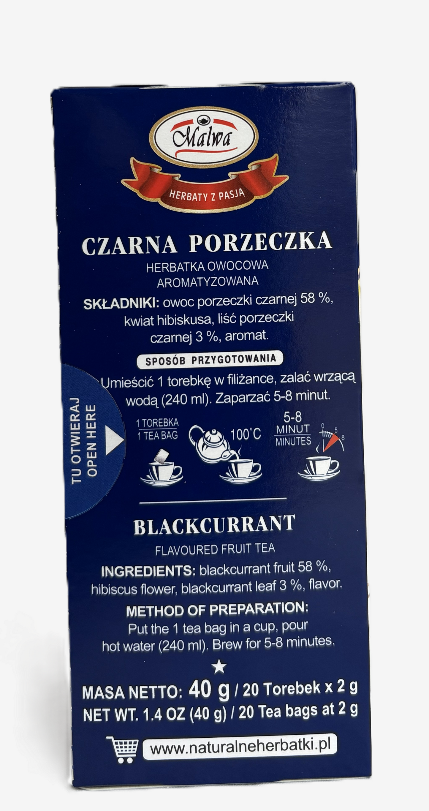 Té de grosella negra "Malwa"