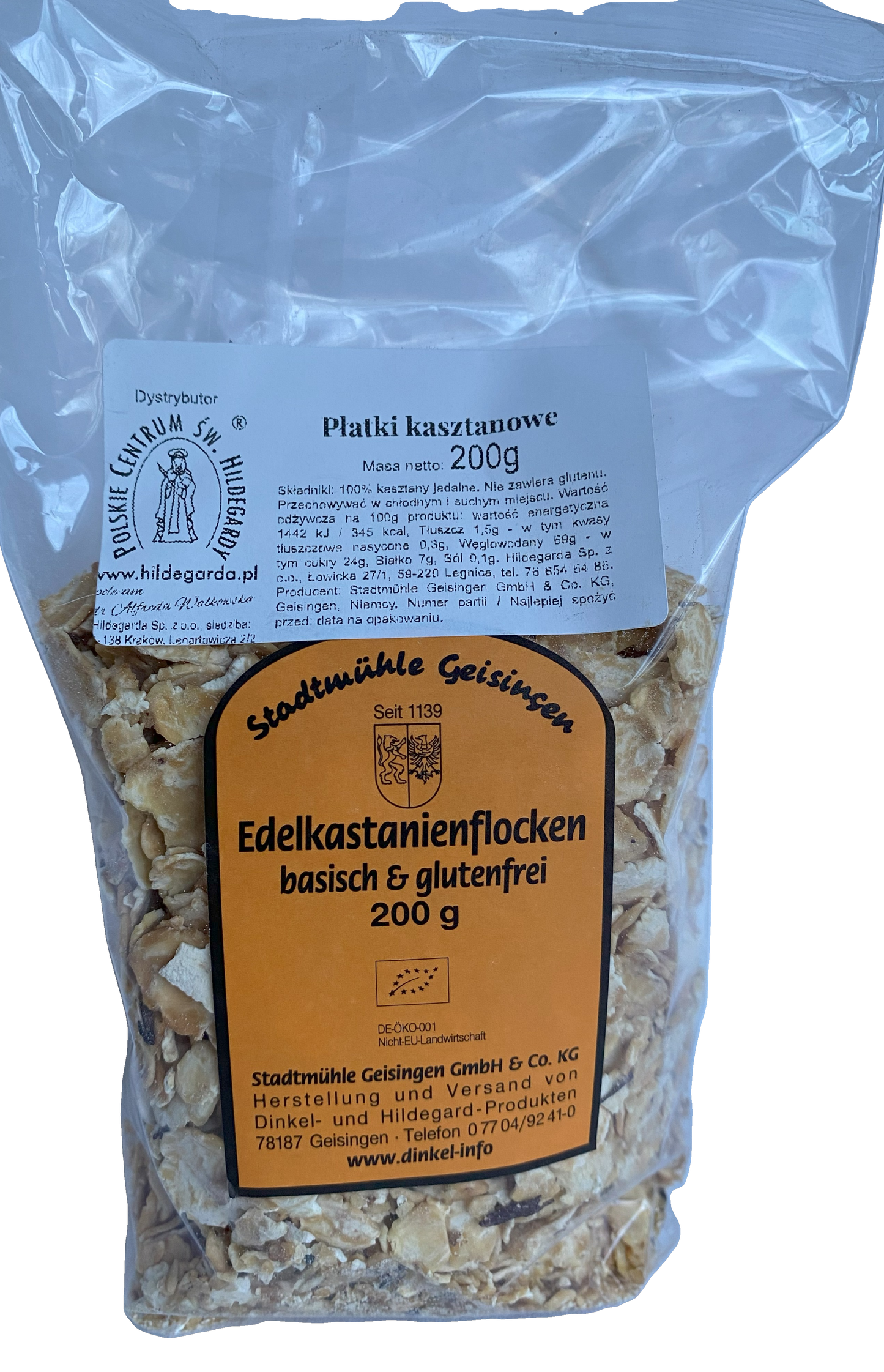 Chestnut Flakes 200 g. (7.05 oz.)