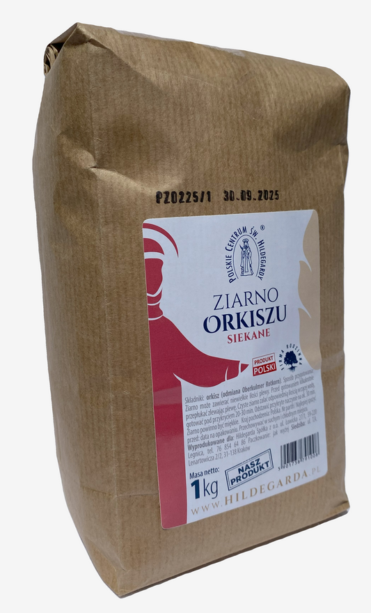 Ziarno orkiszu siekane 1 kg. (2.2 lbs)