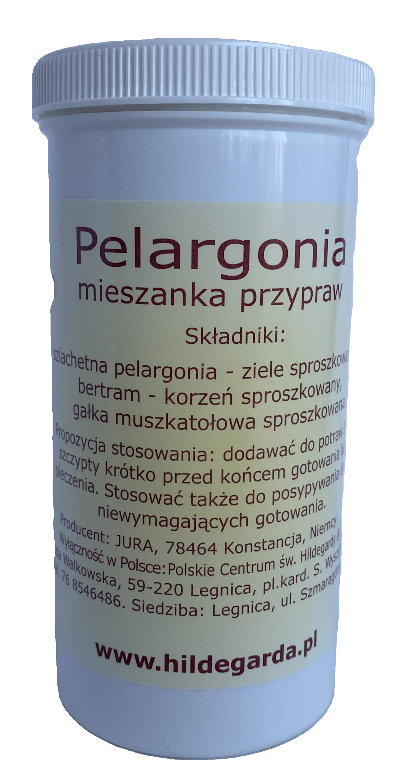 Pelargonia - mieszanka przypraw (na grypę i przeziębienia) 100 g.