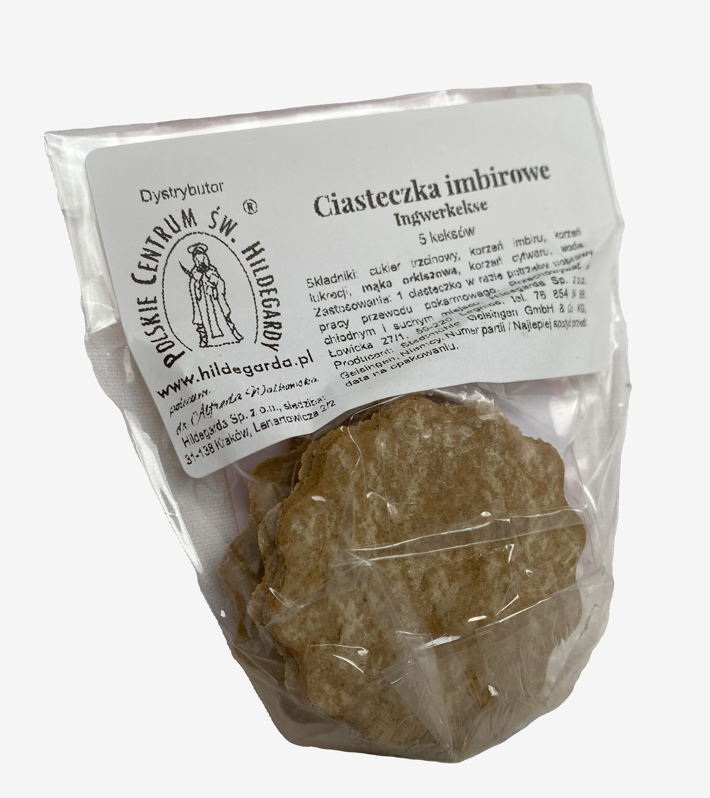 Ginger Cleansing Cookies 5 pcs