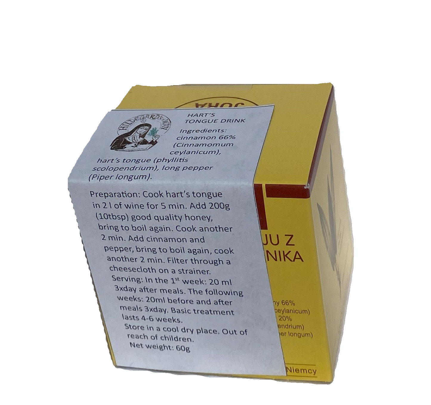Hart's Tongue Drink Spices 60 g. (2.12 oz)