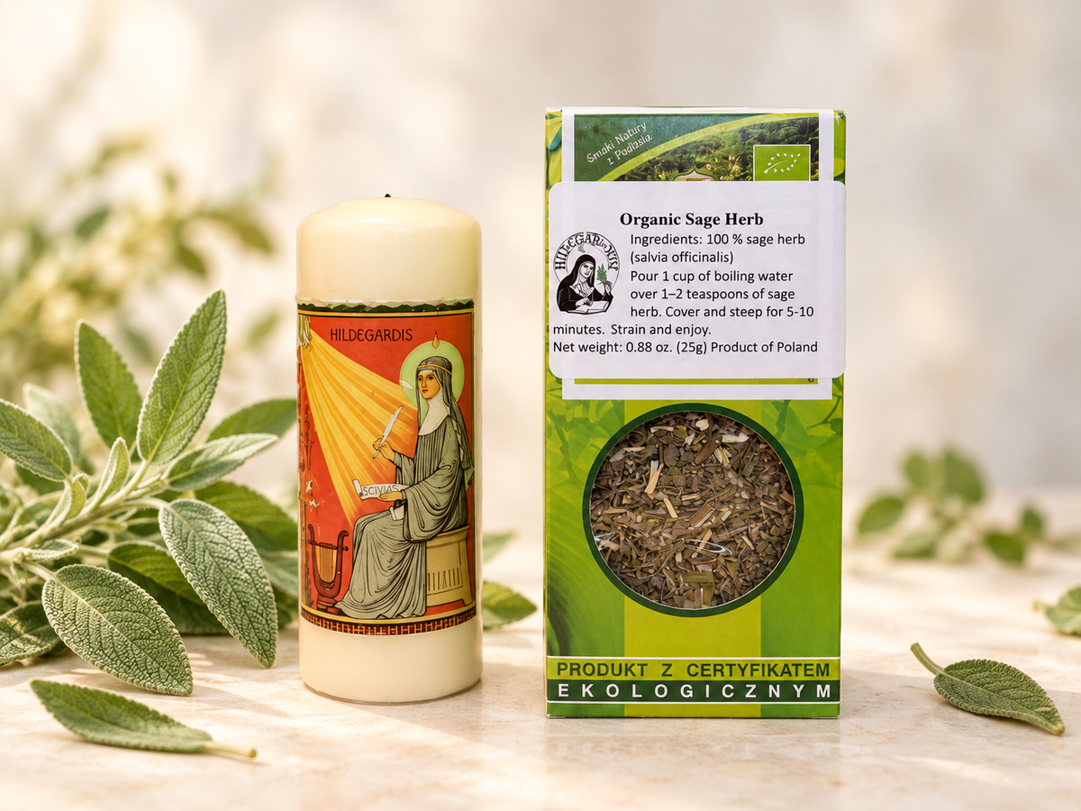 Organic Sage Leaf (Salvia officinalis) – 0.88 oz (25 g)