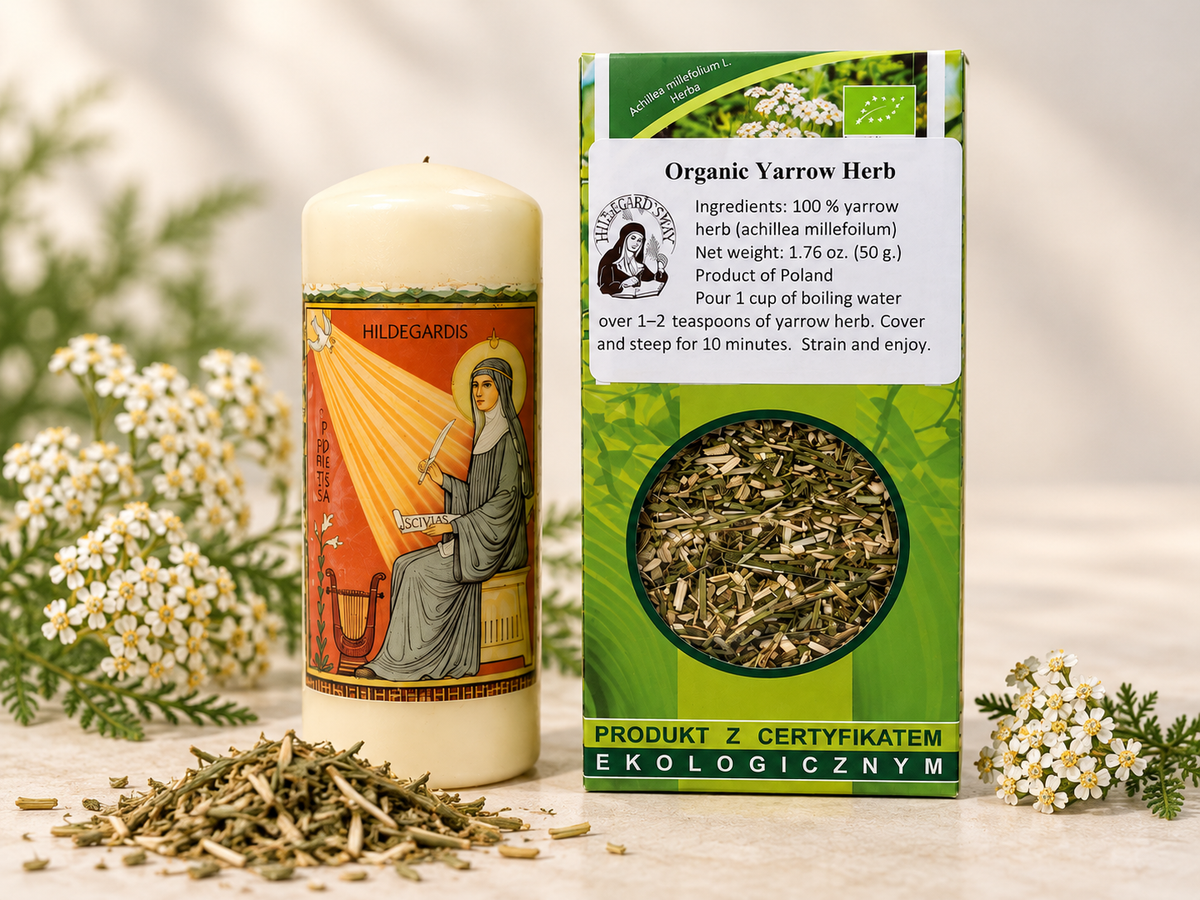 Organic Yarrow Herb (Achillea millefolium) 1.76 oz (50 g)