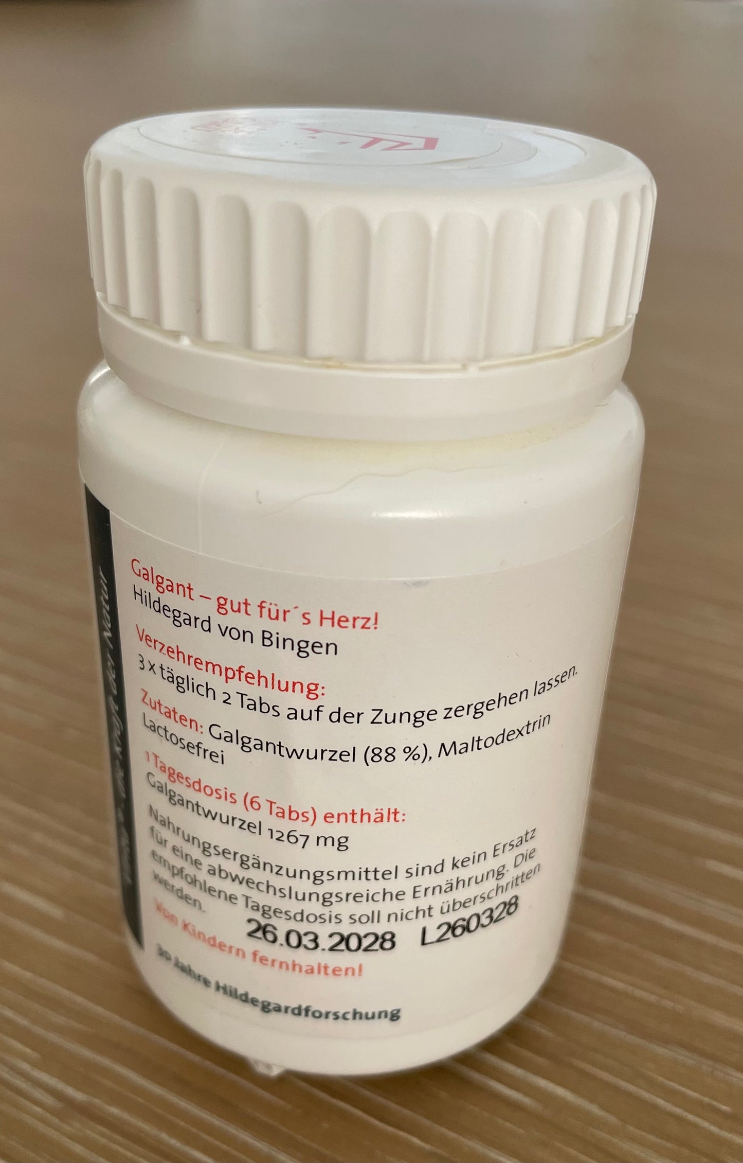 Galangal Lozenges 280 psc