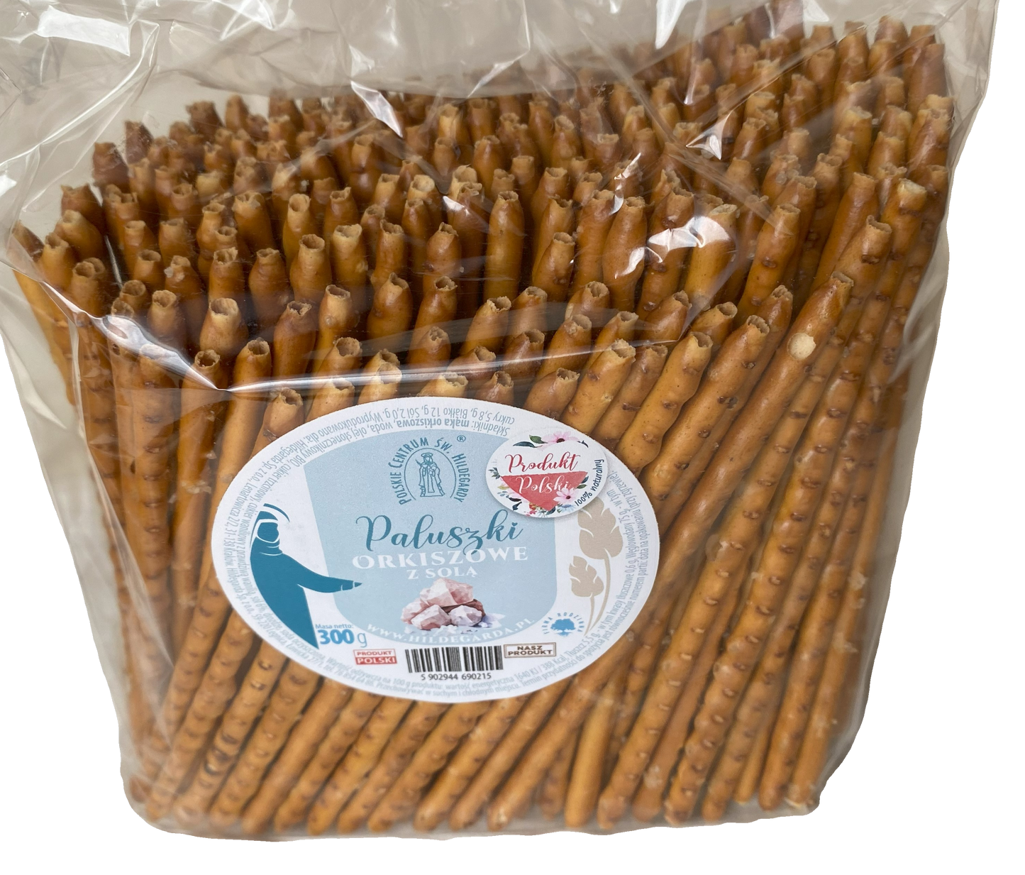 Stick Spelt (Oberkulmer) Pretzels "Hildegarda" with sesame seeds 300 g. (10.6 oz.)