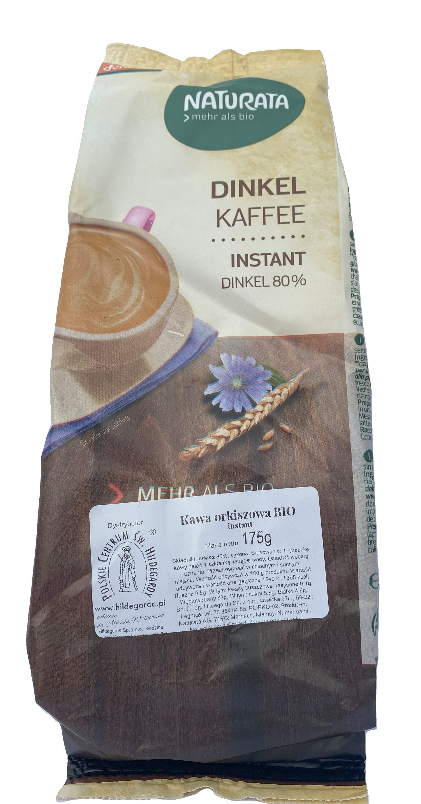 Organic Instant Spelt Coffee 175g (6.17oz)