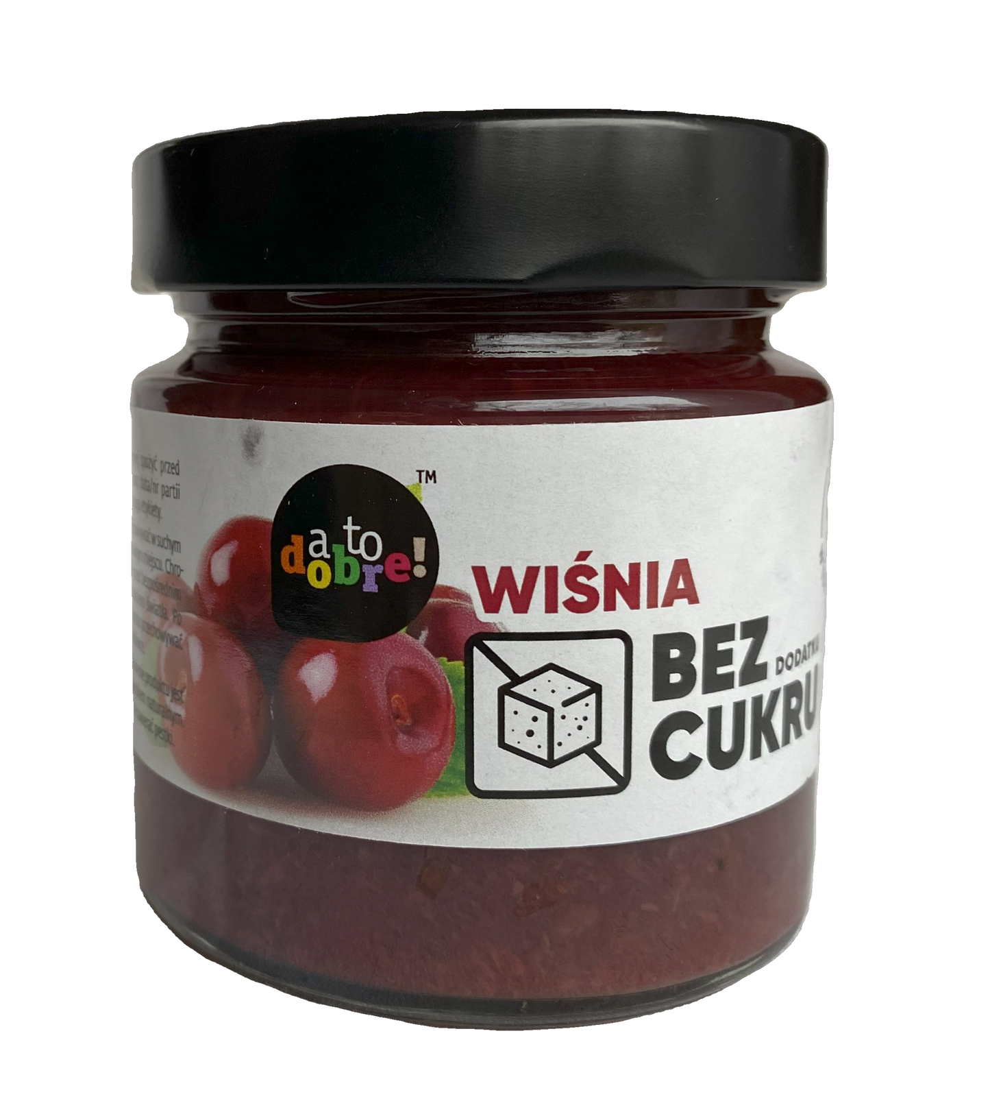 Tart Cherry Spread, No Sugar Added 195 g (6.9 oz) NO preservatives
