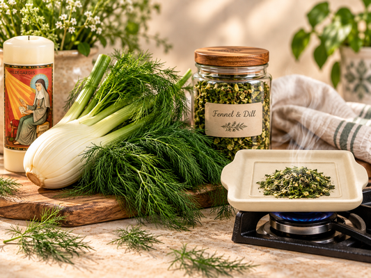 Dill-Fennel Hildegardian Preparation for Sinus Congestion
