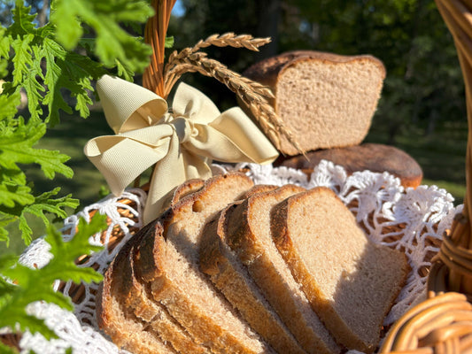 Spelt Sourdough Bread with Scald