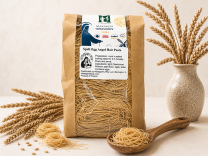 Pasta de Espelta al Huevo Cabello de Ángel "Hildegarda" 400g (14.11oz)