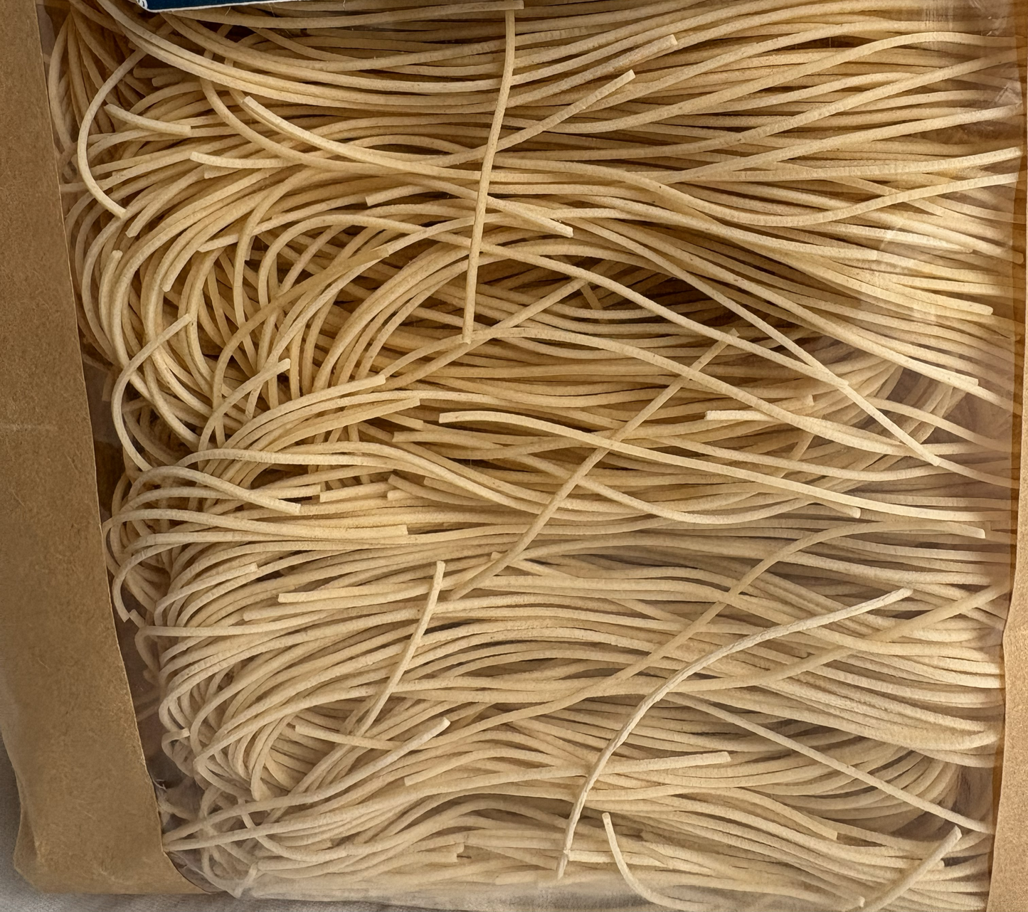 Makaron orkiszowy jajeczny "Hildegarda" cienka nitka 400g 