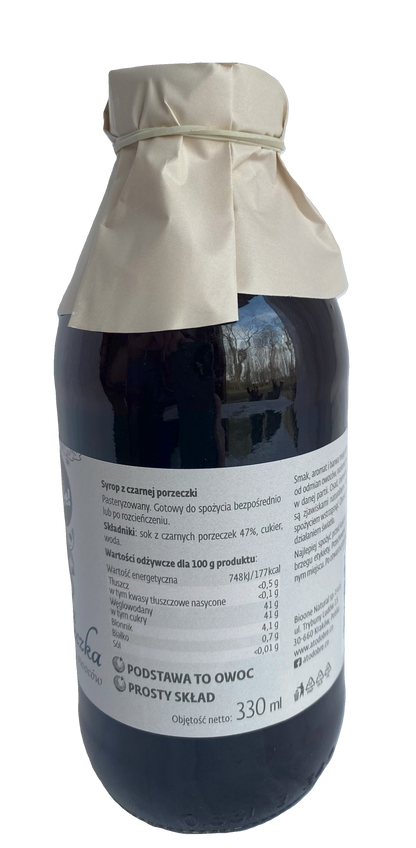 Black Currant Syrup 47% NFC 330 ml