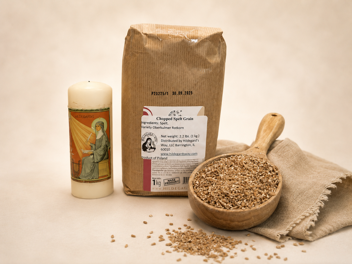 Grano de espelta picado 1 kg. (2,2 lbs)