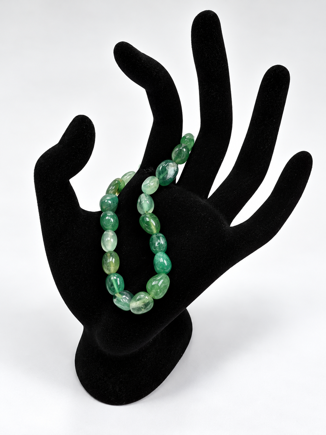 Chrysoprase Nugget Bracelet – Joint Comfort, Patience & Inner Harmony