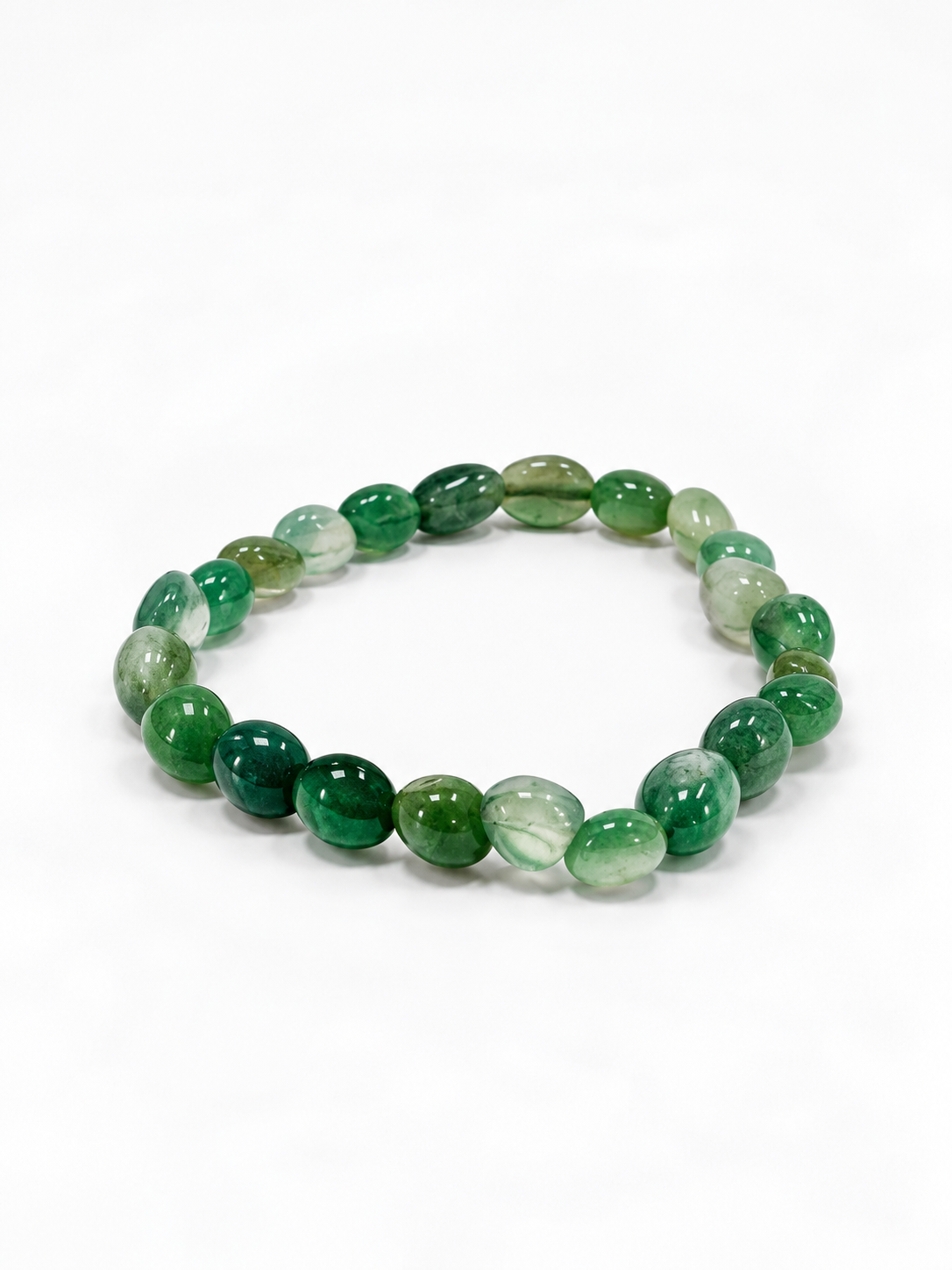 Chrysoprase Nugget Bracelet – Joint Comfort, Patience & Inner Harmony