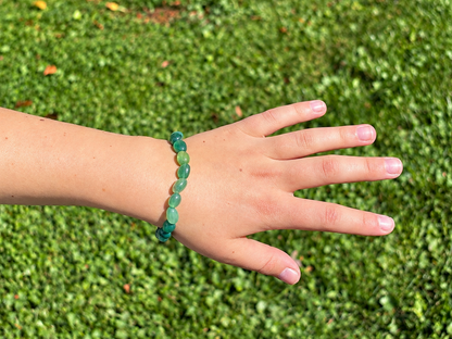 Chrysoprase Nugget Bracelet – Joint Comfort, Patience & Inner Harmony