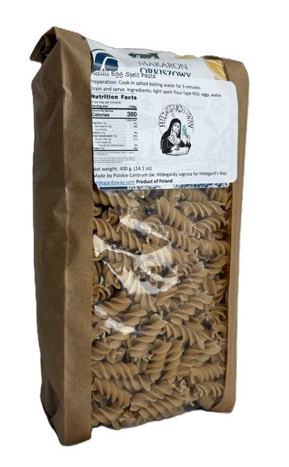Spelt Pasta, Egg Fusilli 400 g. (14.11 oz.)