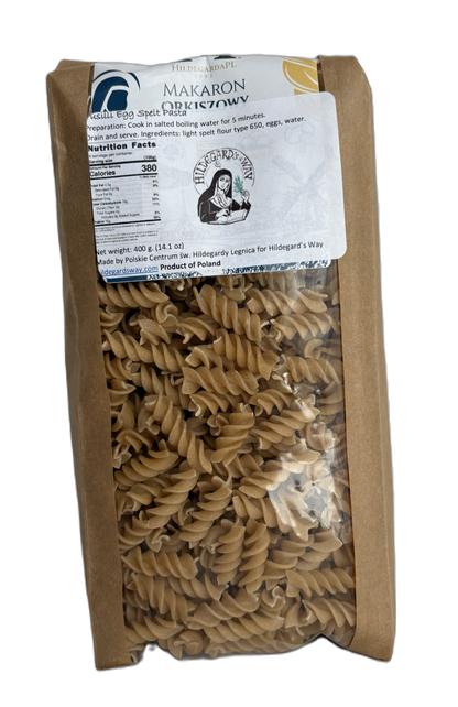 Spelt Pasta, Egg Fusilli 400 g. (14.11 oz.)