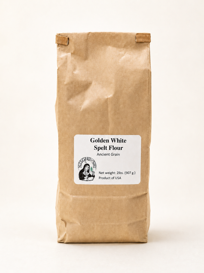 Harina de espelta dorada orgánica 2 lb