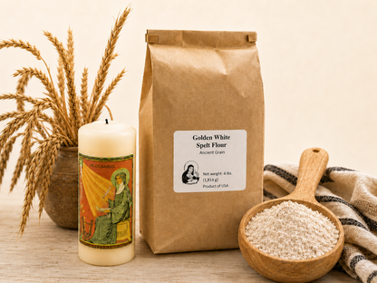 Golden White Spelt Flour 4 lbs