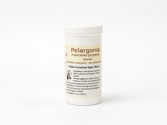 Pelargonia - mieszanka przypraw (na grypę i przeziębienia) 100 g.
