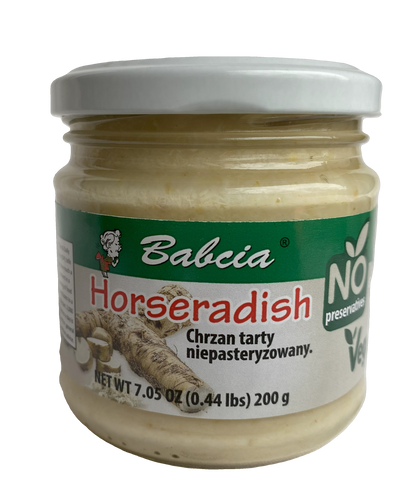 Horseradish - No preservatives 200g (7.5 oz) - Vegan