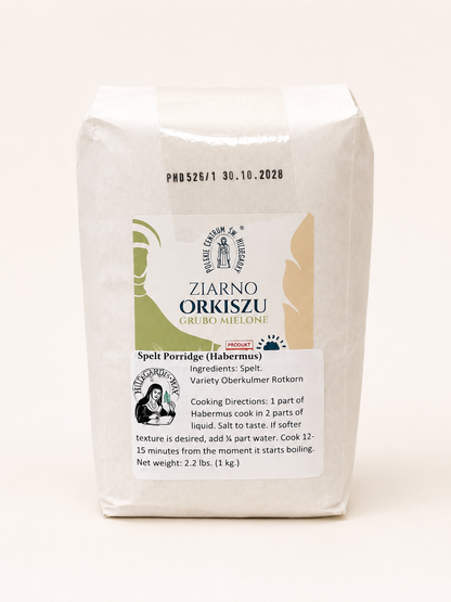 Spelt Porridge - Habermus - Spelt Groats 1 kg (2.2lbs)