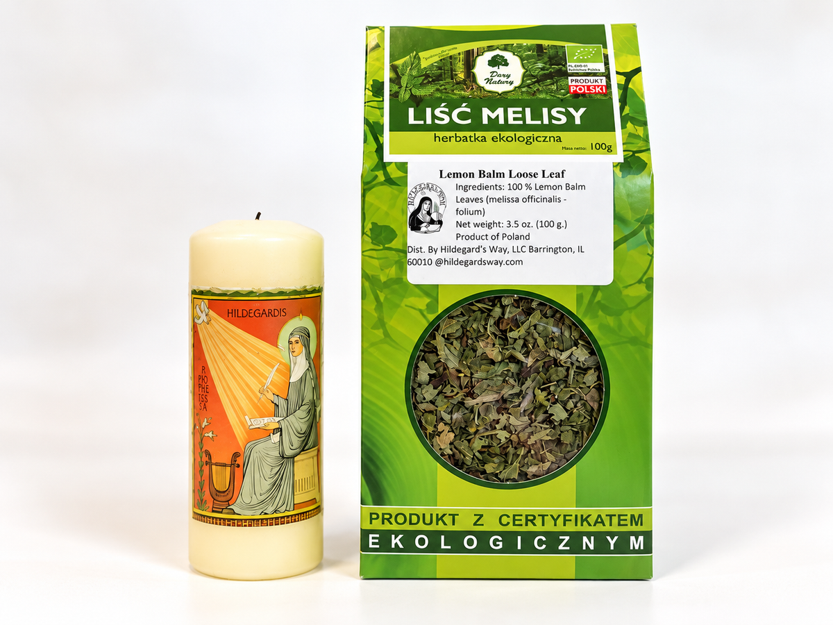 Organic Lemon Balm (Melissa officinalis) – Loose Leaf Herbal Tea, 3.5 oz (100 g)