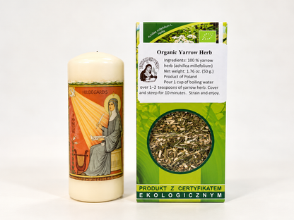Organic Yarrow Herb (Achillea millefolium) 1.76 oz (50 g)