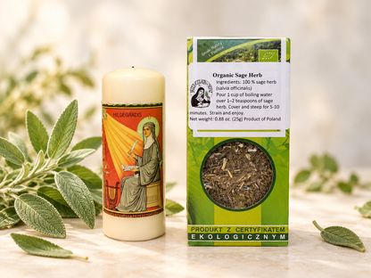 Organic Sage Leaf (Salvia officinalis) – 0.88 oz (25 g)