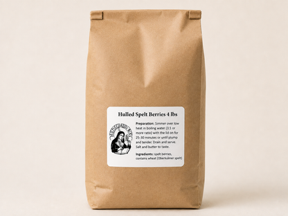 Hulled Spelt Berries 4 lbs