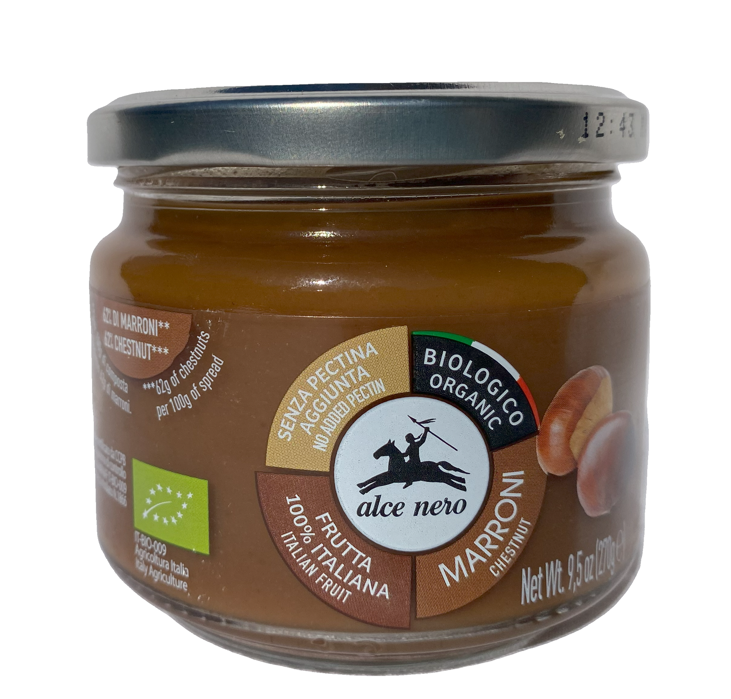 Organic Chestnut Spread 270g (9.5oz)