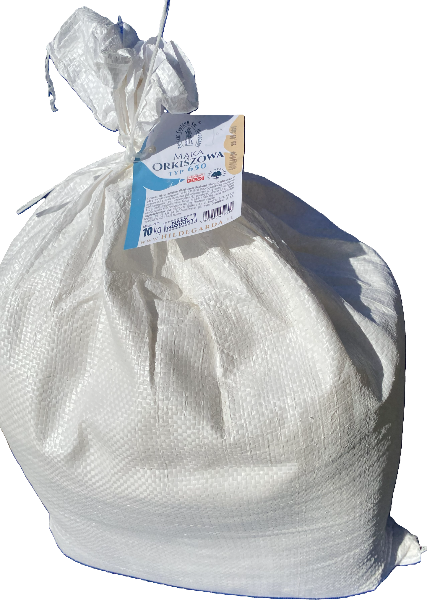 Light spelt flour type 650 „Hildegarda” - 10 kg (22 lbs)