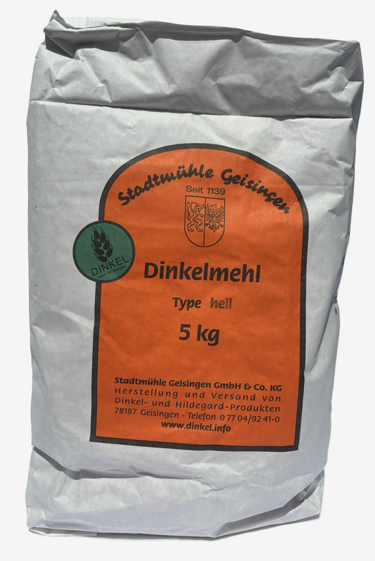 Light Spelt Flour type 630 5 kg (11 lbs)