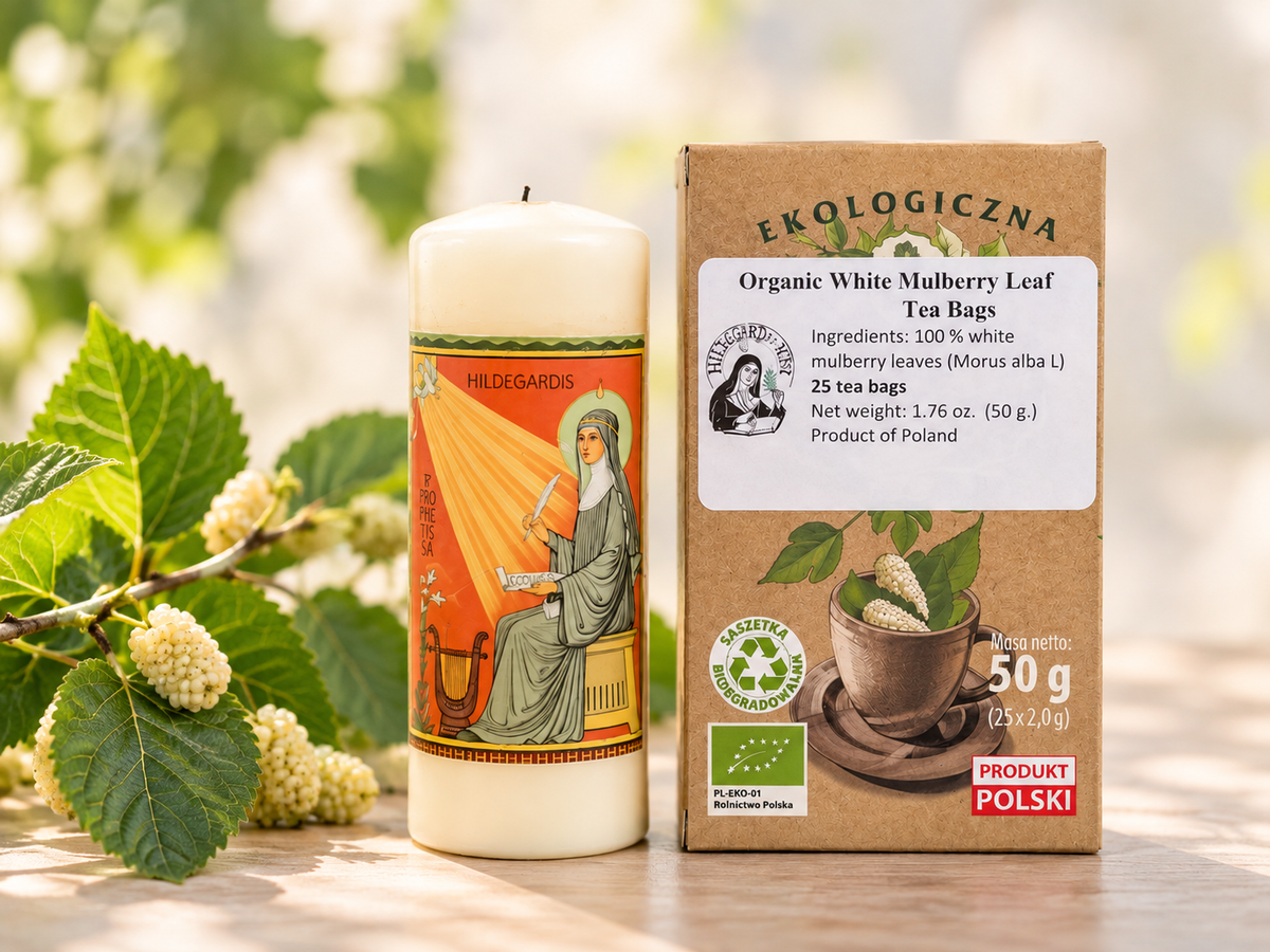 Té Orgánico de Hojas de Morera Blanca (Morus alba) – 25 Bolsitas, 1.76 oz (50 g)