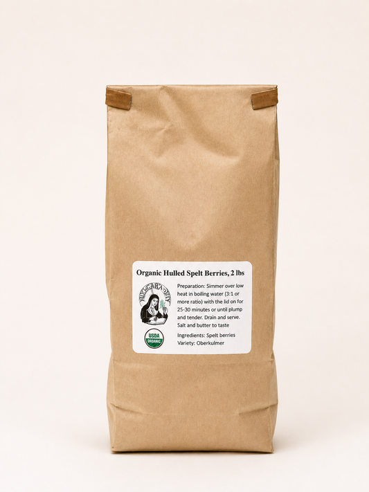 Organic Hulled Spelt Berries 2 lbs.