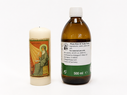 Tonik do włosów i skóry głowy z popiołu śliwy 500 ml