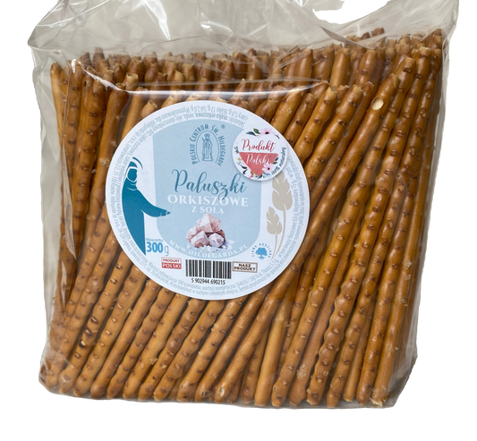 Stick Spelt (Oberkulmer) Pretzels "Hildegarda" salted 300 g. (10.6 oz.)