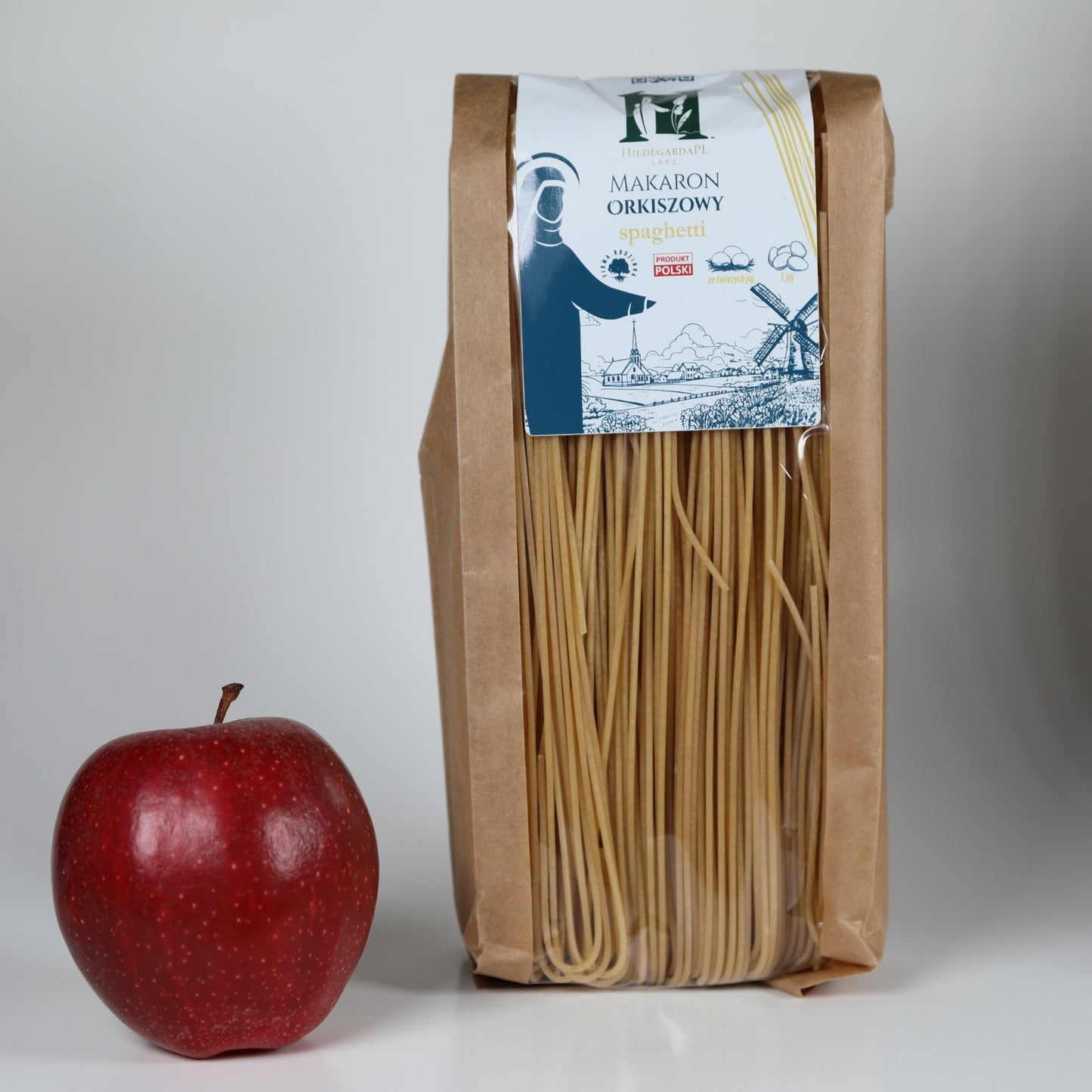 Spelt Pasta, Egg Spaghetti "Hildegarda"  14.11 oz (400 g)