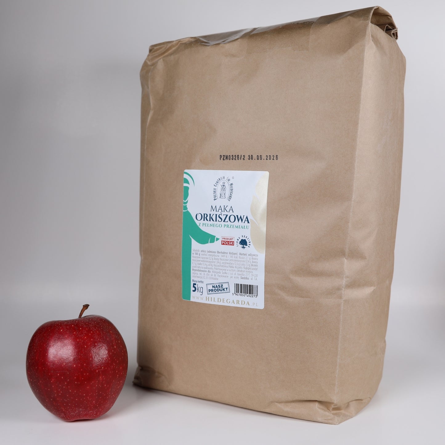 Whole Spelt Flour "Hildegarda" -  11 lbs (5 kg)
