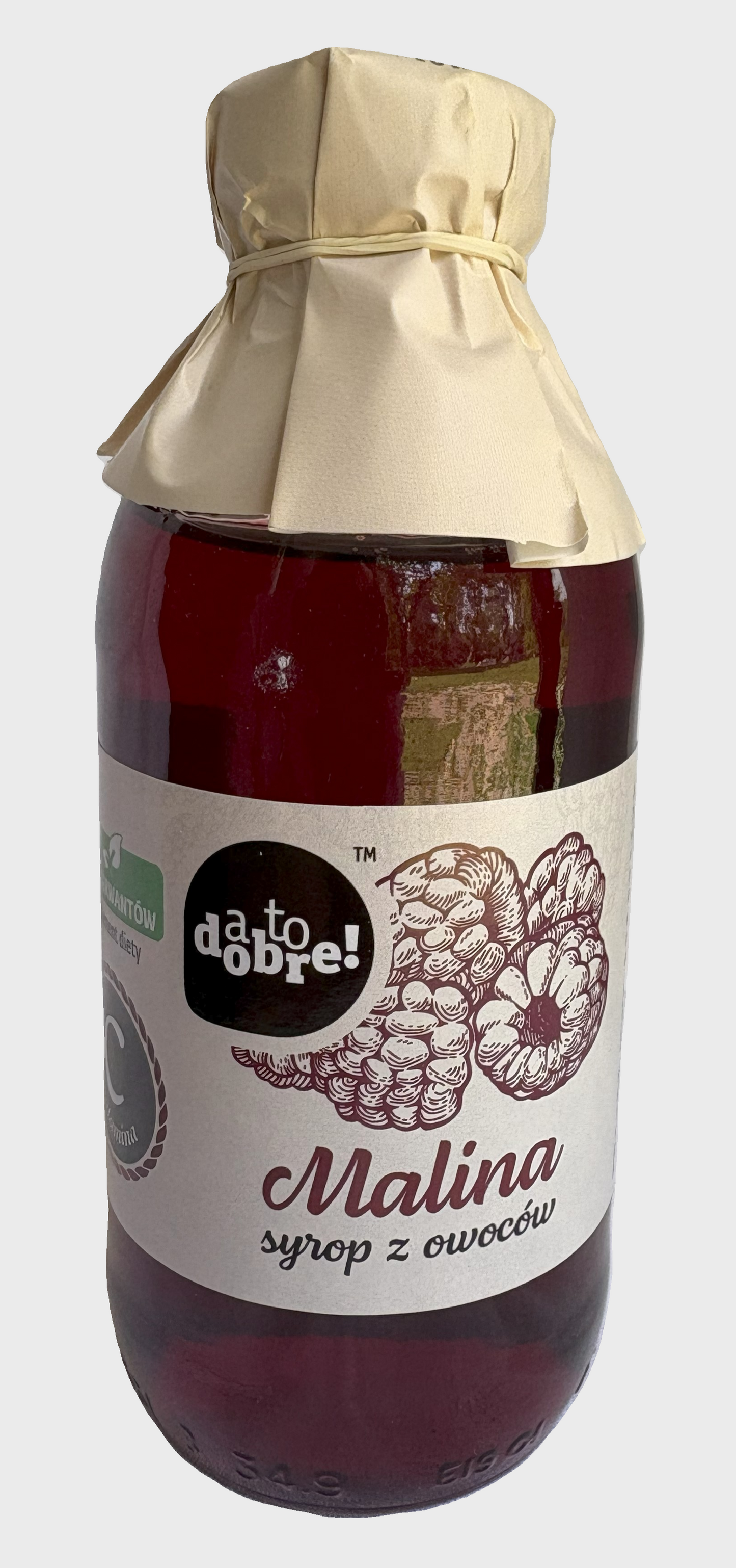 Syrop malinowy 300 ml (10,14 uncji)