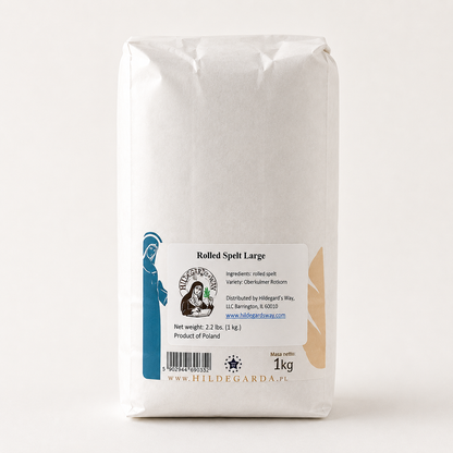 Rolled Spelt (Large) 1kg (2.2lbs)