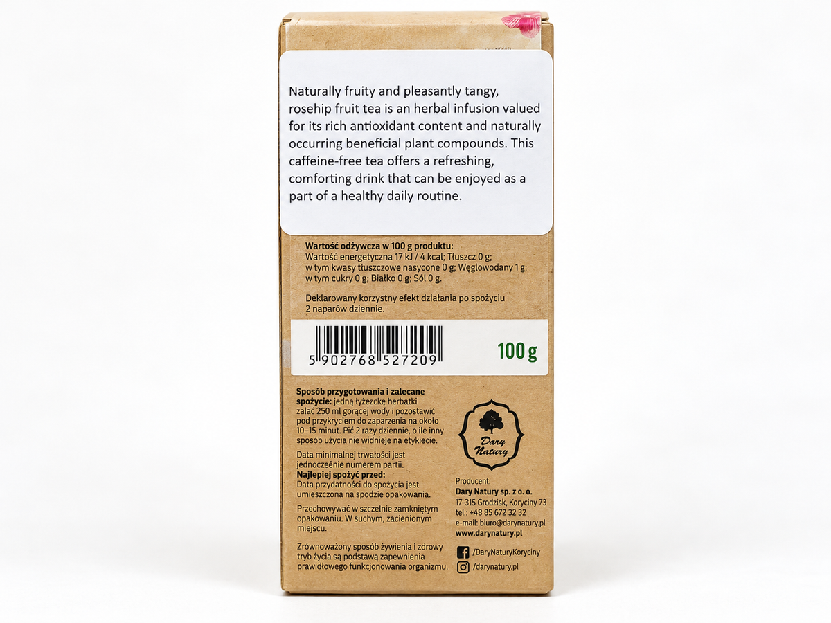 Fruto de escaramujo seco ecológico