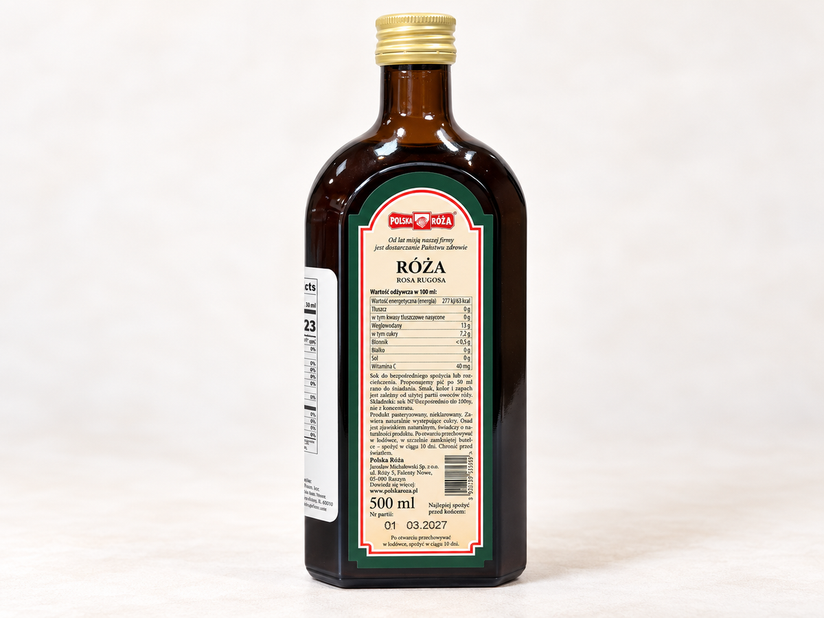 Zumo de rosa mosqueta 100% NFC – 500 ml (16.91 fl oz)