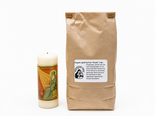 Organic Hulled Spelt Berries 4 lbs