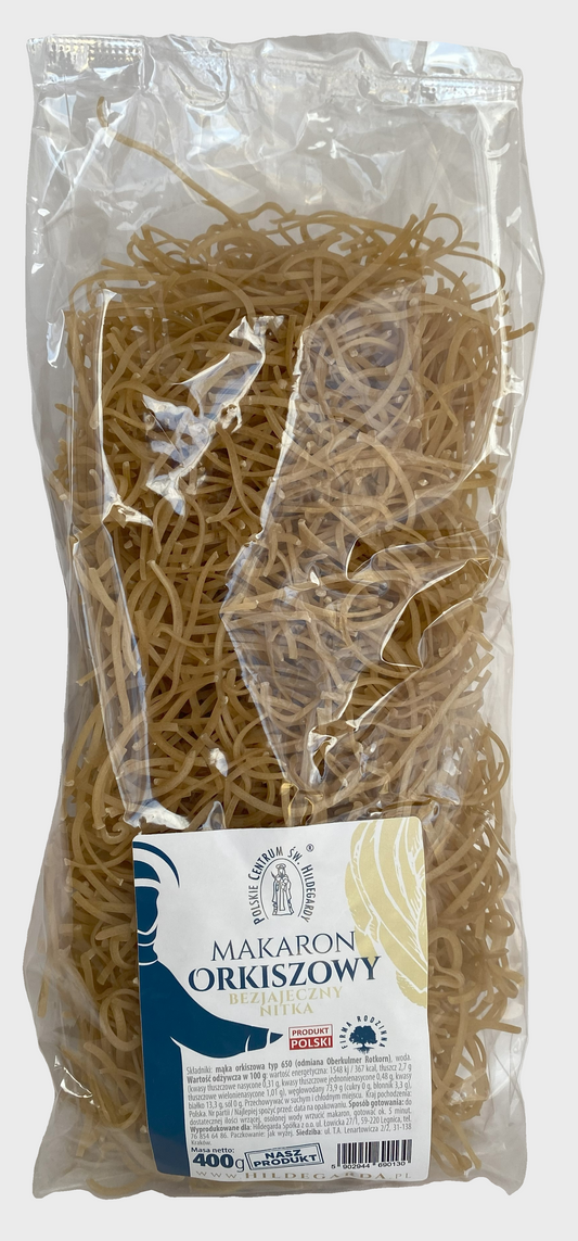 Spelt Pasta, Egg Free Tagliarini "Hildegarda" 400 g. (14.11 oz.)