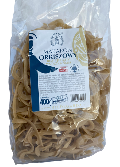 Spelt Pasta, Egg Free Tagliatelle "Hildegarda" 400 g. (14.11 oz.)