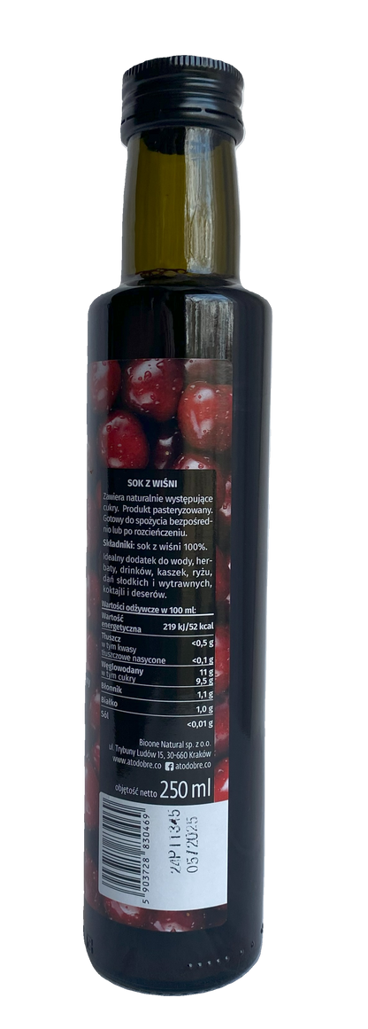 Tart Cherry Juice 100% NFC (cold pressed)