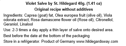 Violet Salve 40g (1.41 oz.)